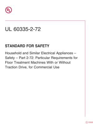 UL 60335-2-72 PDF